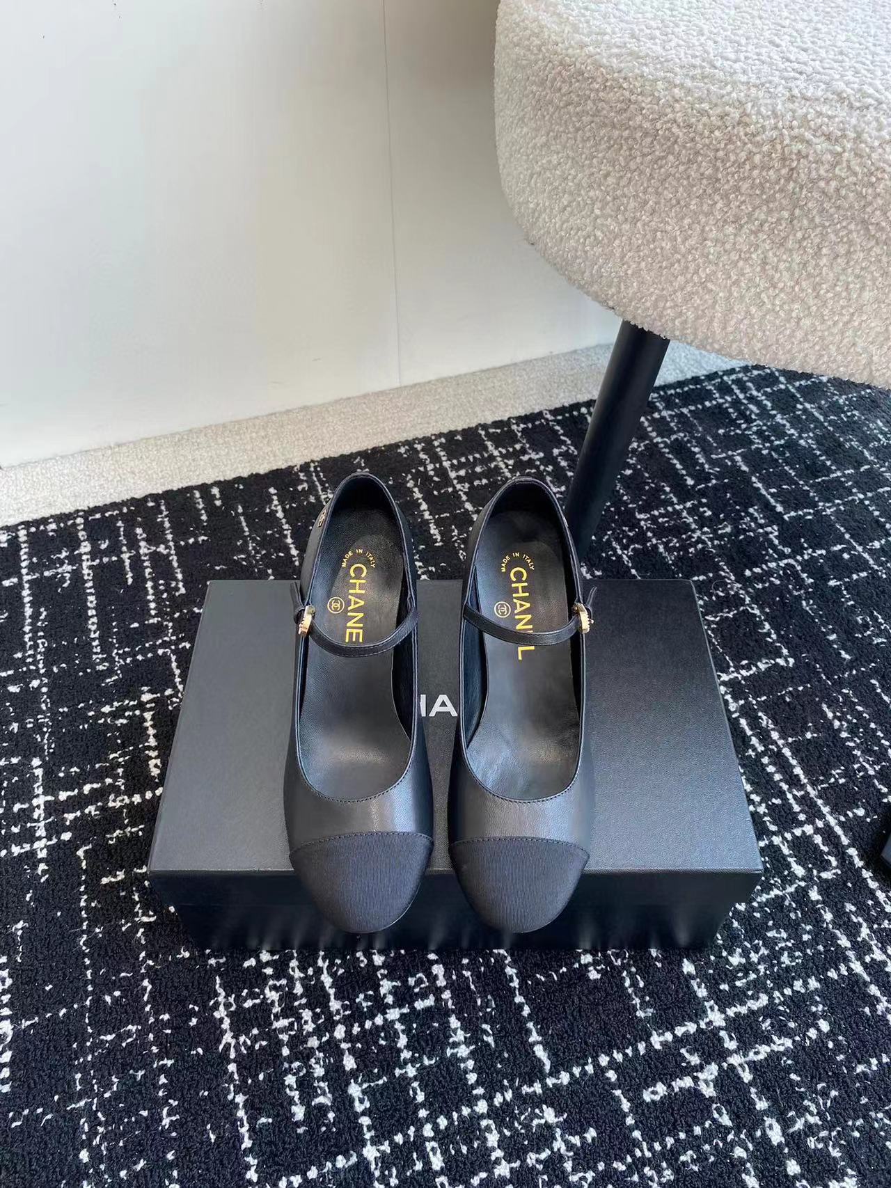 CHANE1 高品質カラーブロックフラット/ハイヒール【50％割引+送料無料】