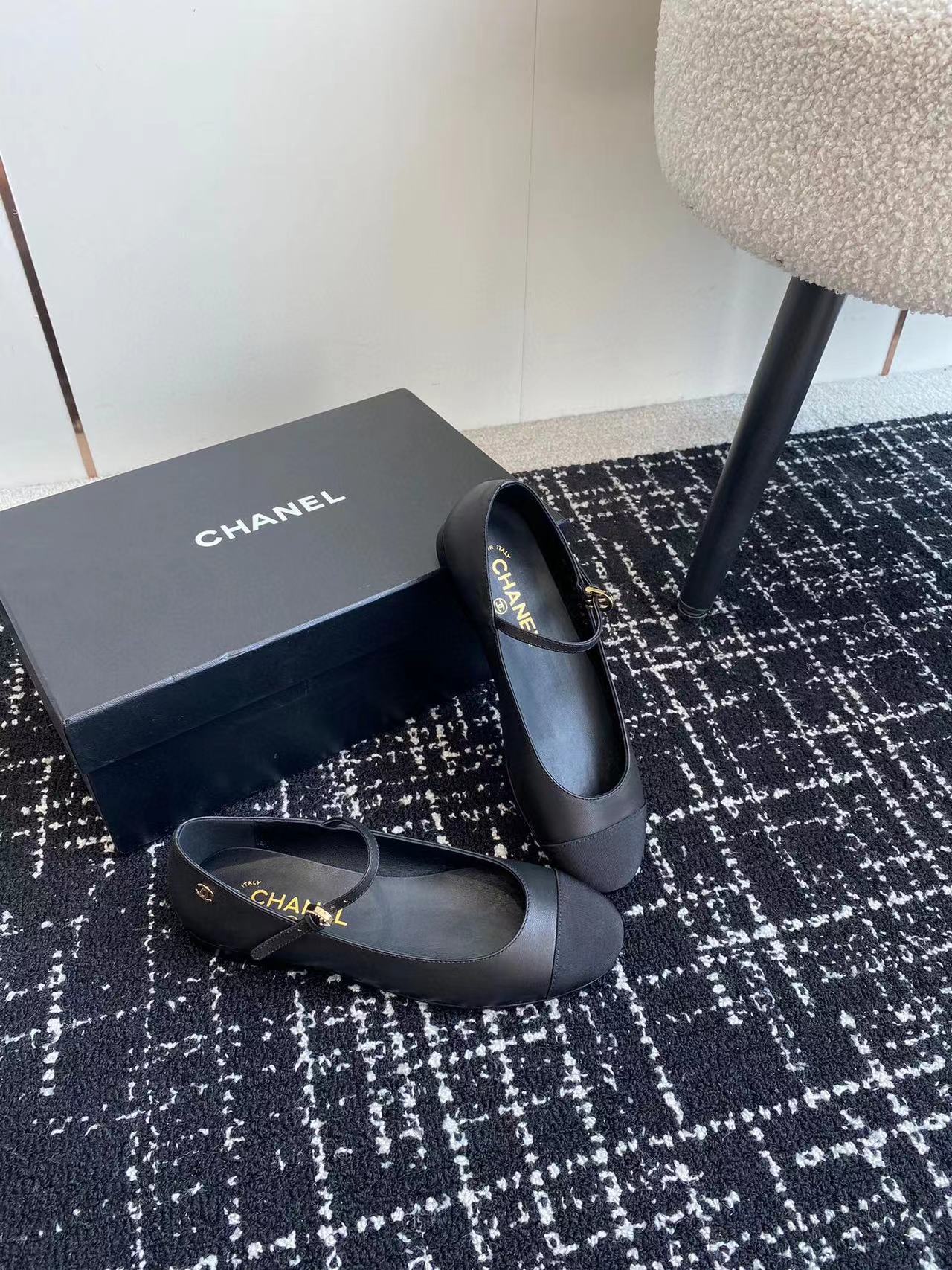 CHANE1 上質なカラーブロックフラットシューズ【50％割引+送料無料】