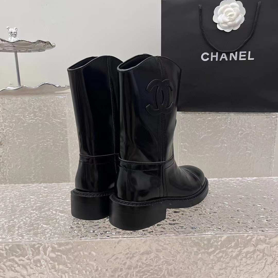 CHANE1 高品質ダブル C シープスキン ブーツ【50％割引+送料無料】