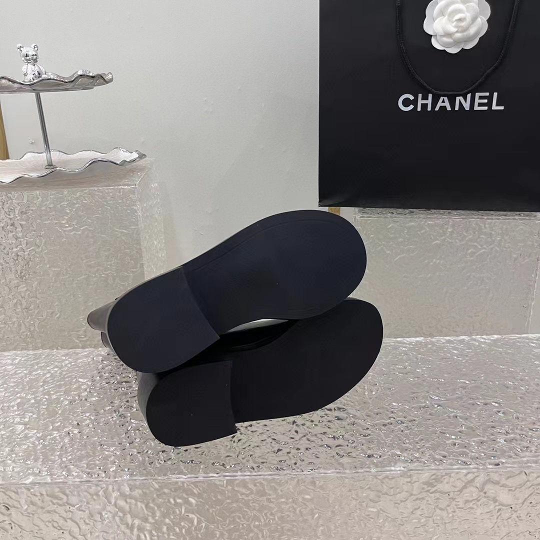 CHANE1 高品質ダブル C シープスキン ブーツ【50％割引+送料無料】