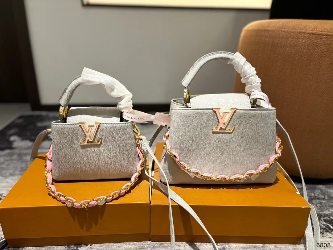 LV  Capucines チェーンハンドバッグ【 50％割引+送料無料】