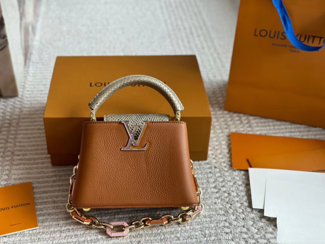 LV Capucines ハンドバッグ【50％割引+送料無料】