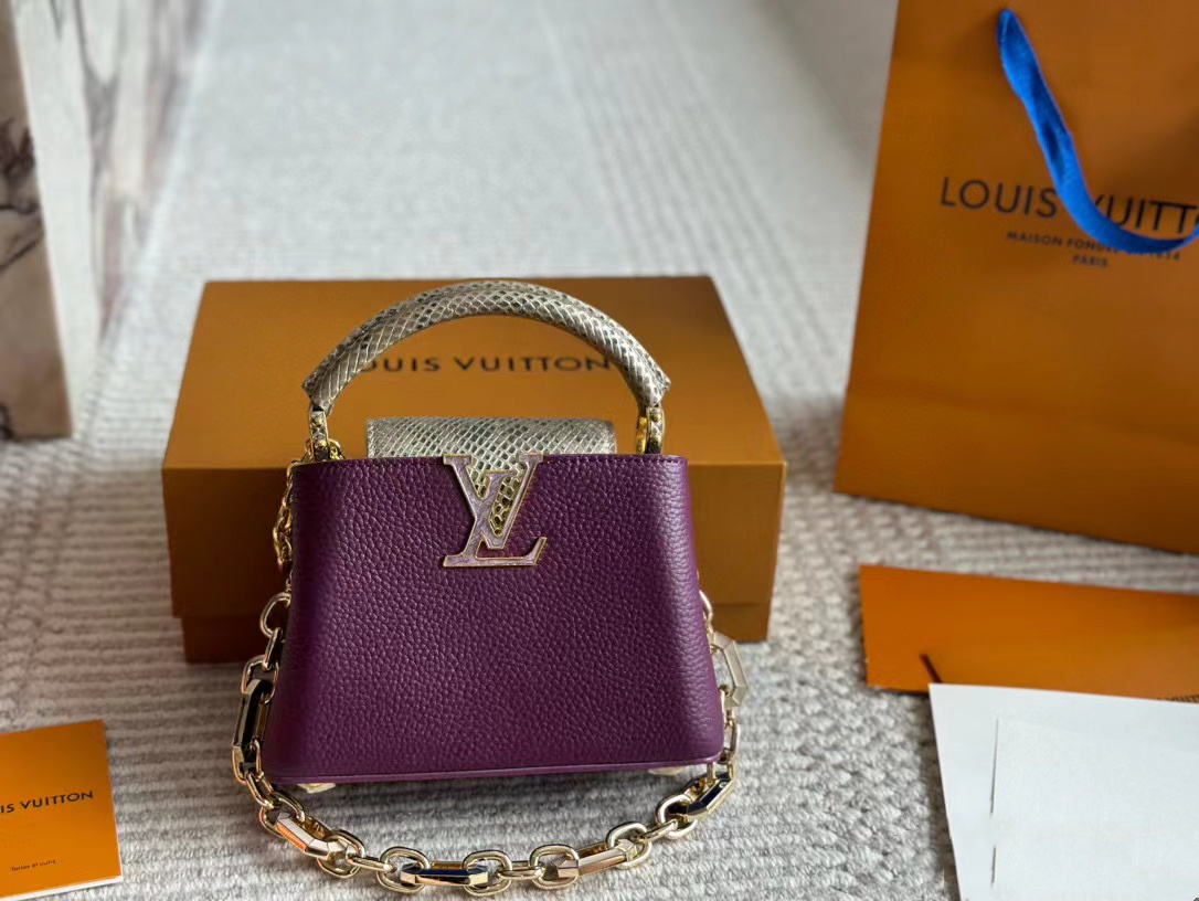 LV Capucines ハンドバッグ【50％割引+送料無料】