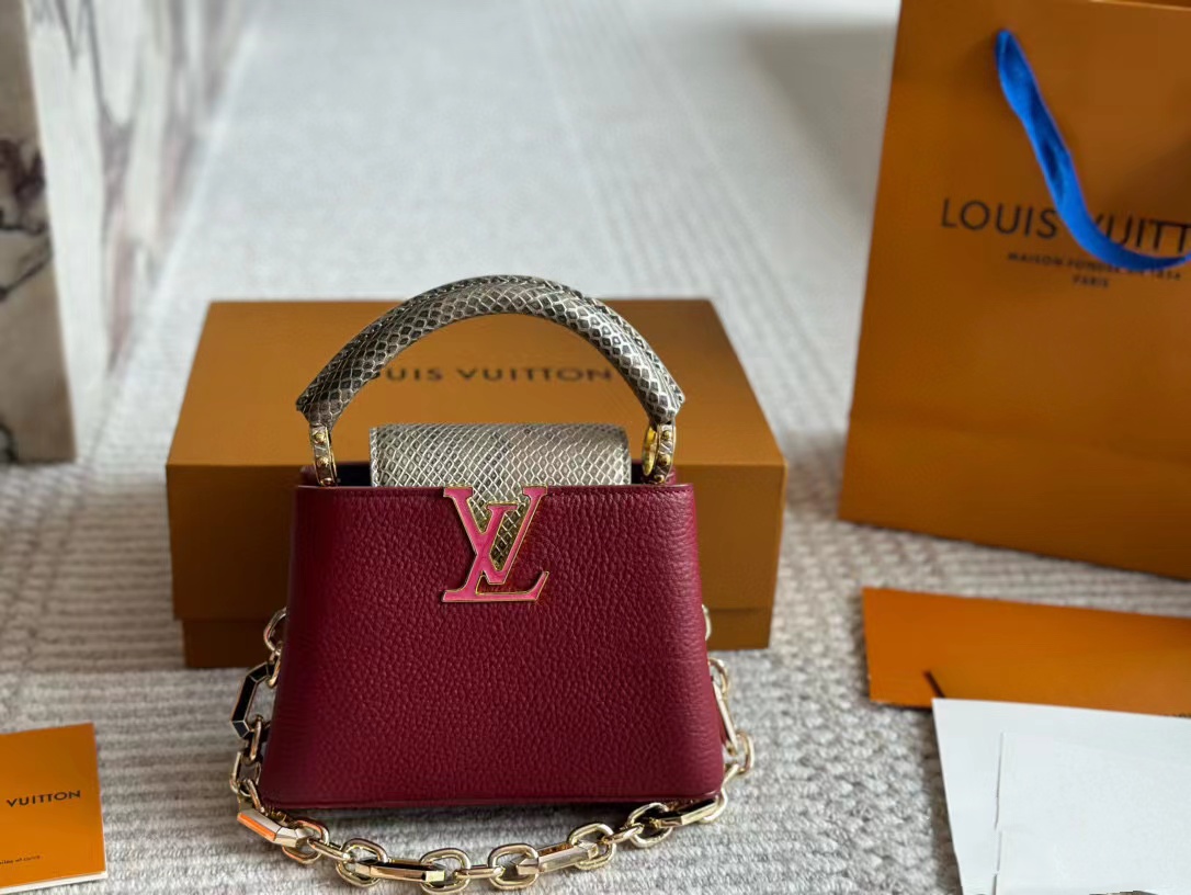 LV Capucines ハンドバッグ【50％割引+送料無料】