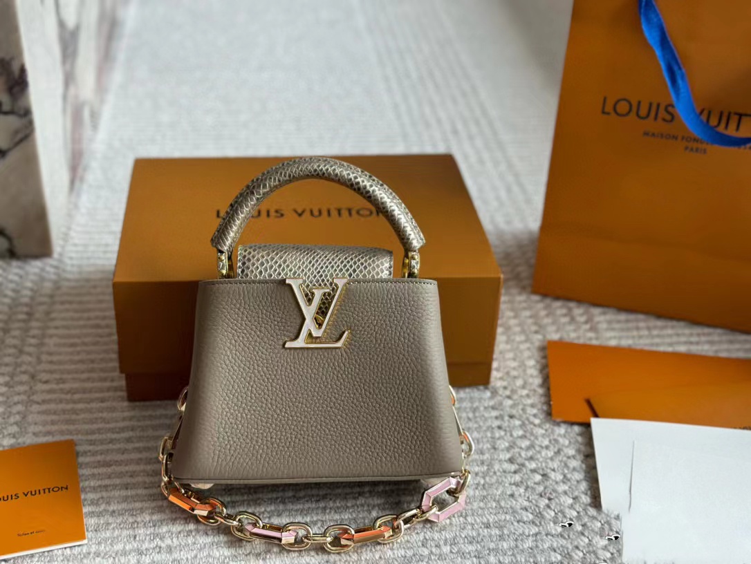 LV Capucines ハンドバッグ【50％割引+送料無料】