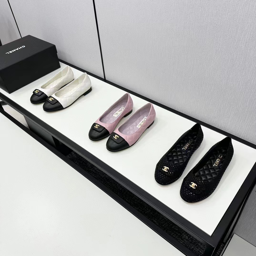 CHANE1 高品質カラーブロック メリージェーン フラットシューズ【50％割引+送料無料】