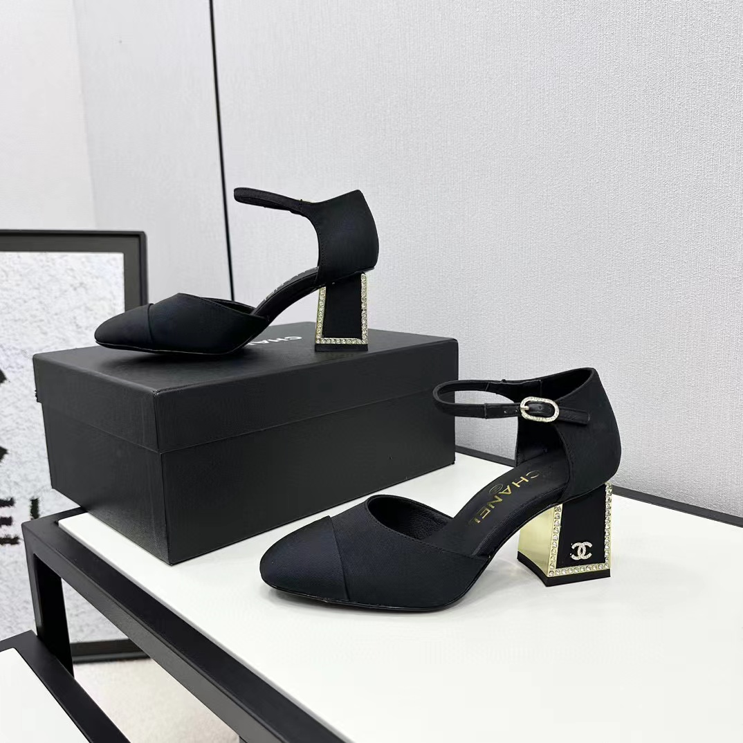 CHANE1 高品質シープスキン カラーブロック メリージェーン ハイヒール【50％割引+送料無料】