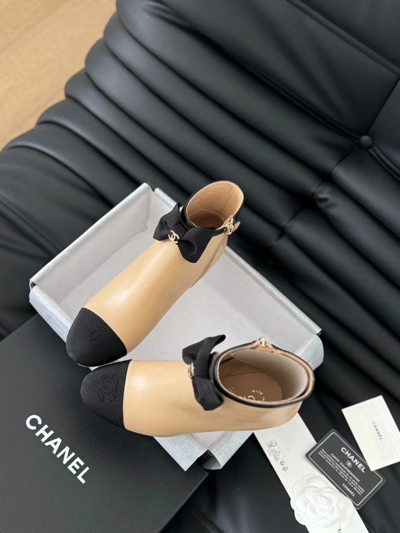 CHANE1 高品質秋冬ボウブーツ【50％割引+送料無料】