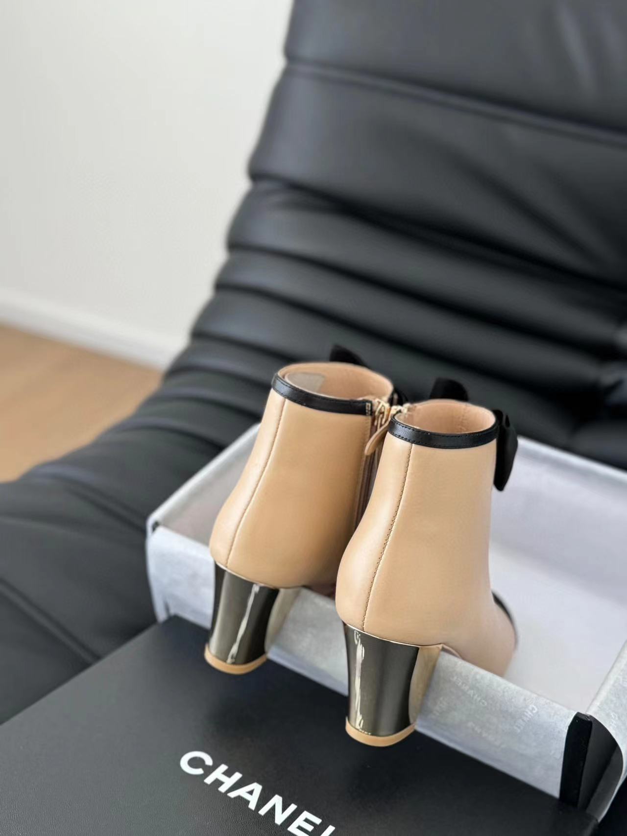 CHANE1 高品質秋冬ボウブーツ【50％割引+送料無料】