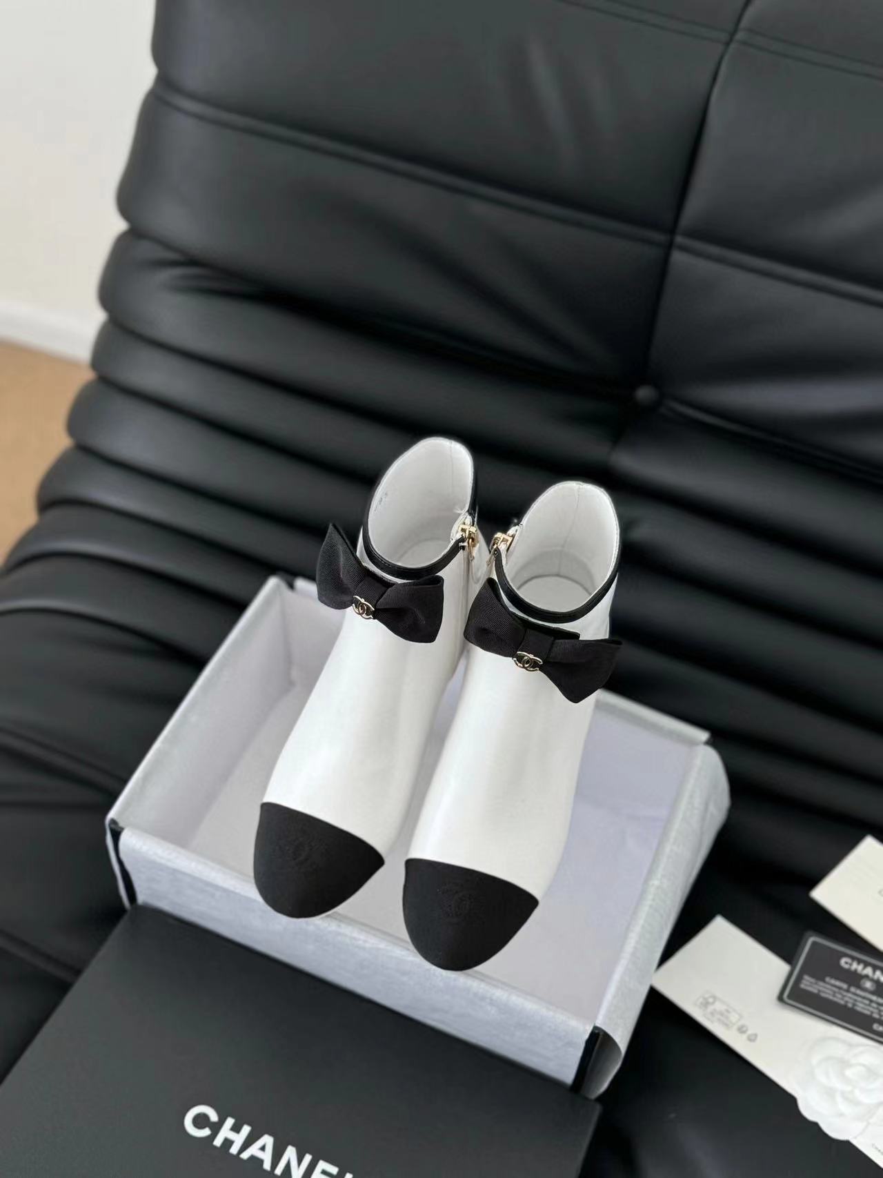 CHANE1 高品質秋冬ボウブーツ【50％割引+送料無料】