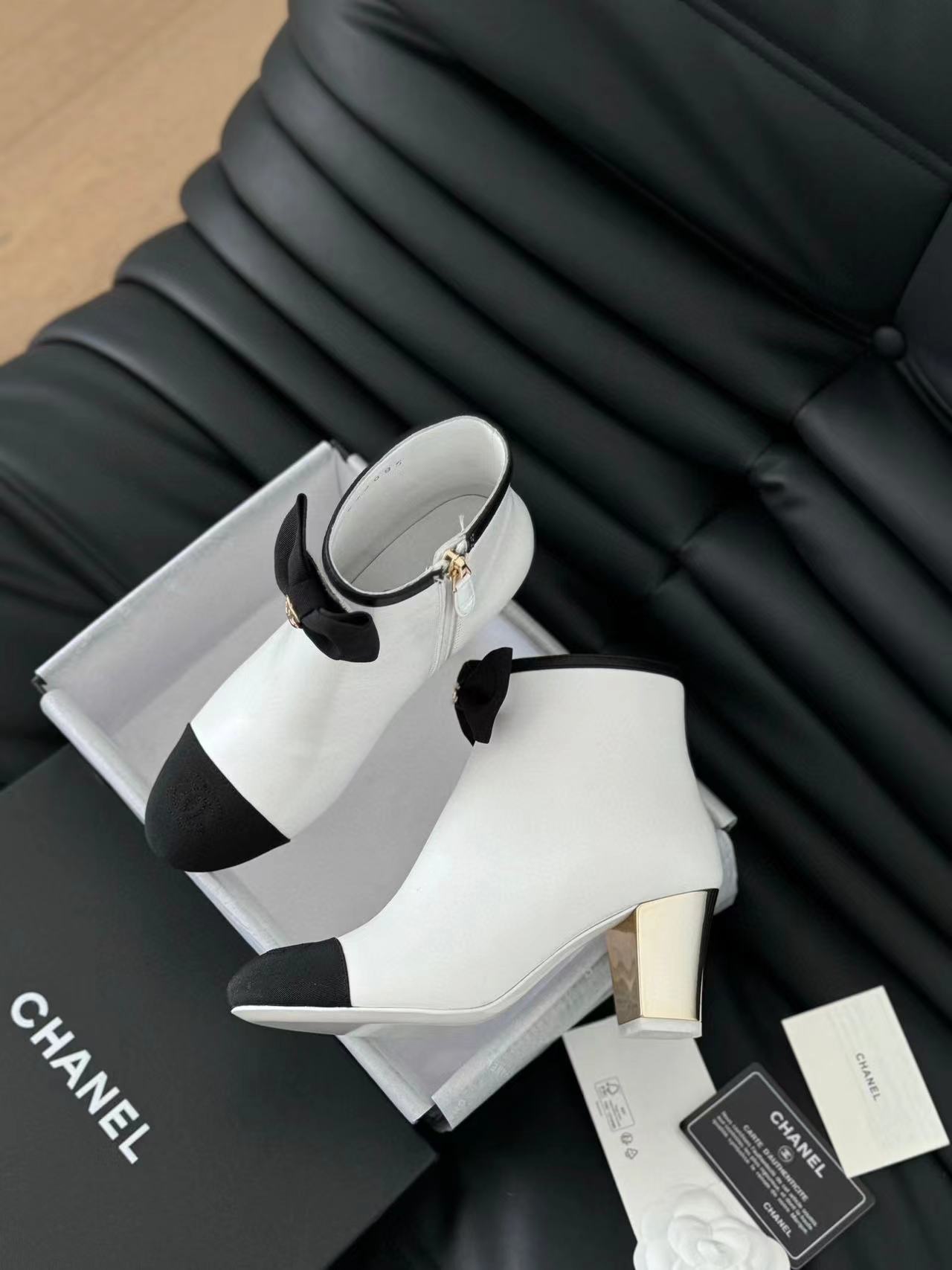 CHANE1 高品質秋冬ボウブーツ【50％割引+送料無料】