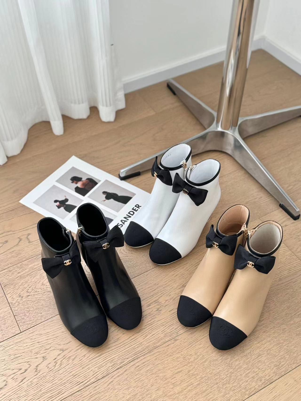 CHANE1 高品質秋冬ボウブーツ【50％割引+送料無料】