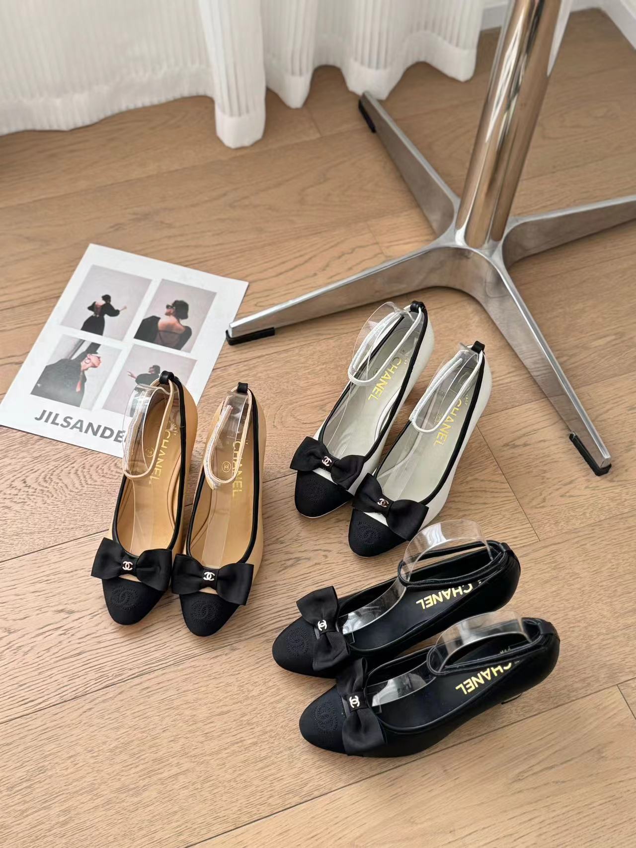 CHANE1 高品質ボウハイヒール【50％割引+送料無料】