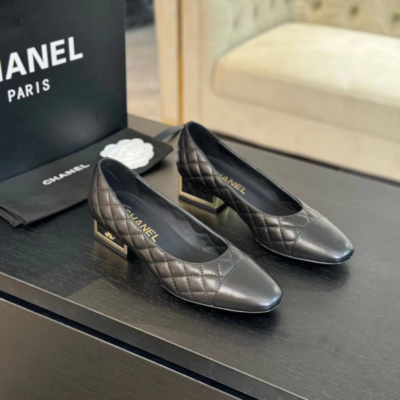 CHANE1 高品質メリージェーン ローヒール【50％割引+送料無料】