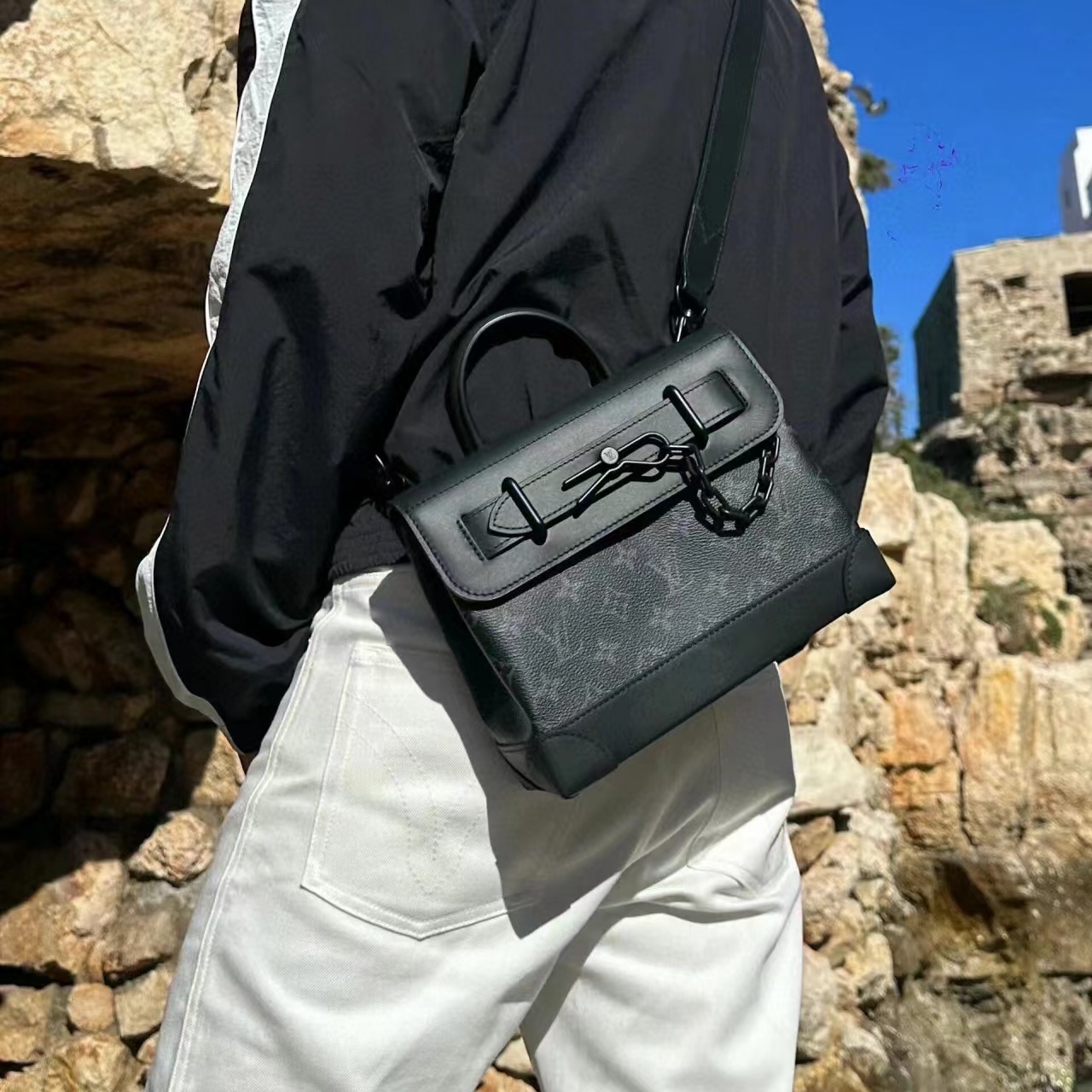 LV STEAMER メンズバッグ【50％割引+送料無料】