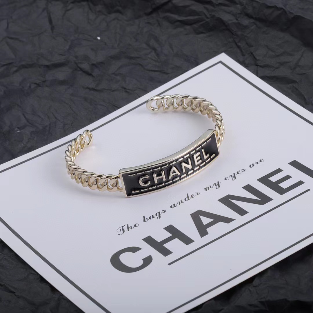 CHANE1 シンプルレターブレスレット【50％割引+送料無料】