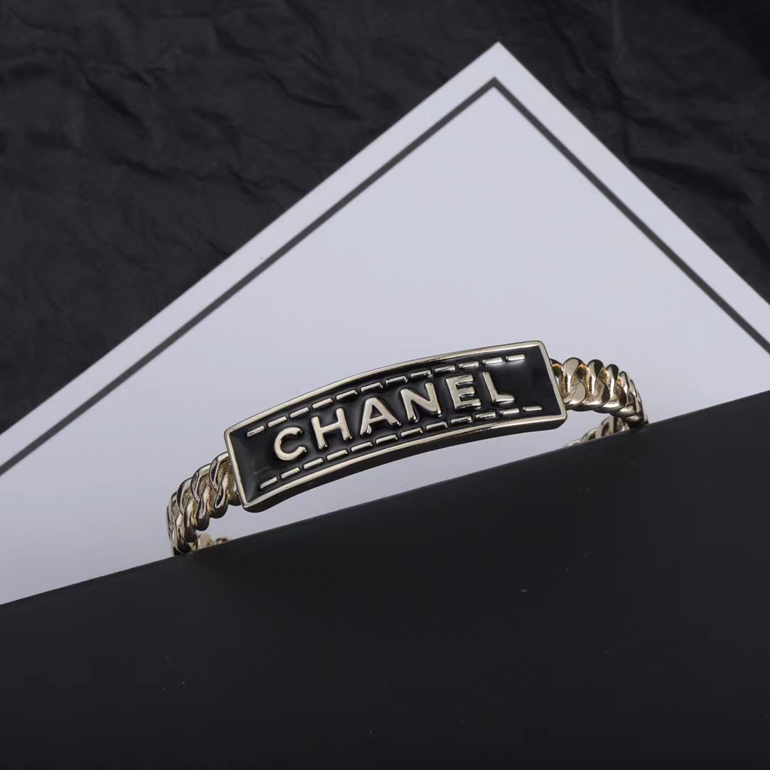 CHANE1 シンプルレターブレスレット【50％割引+送料無料】