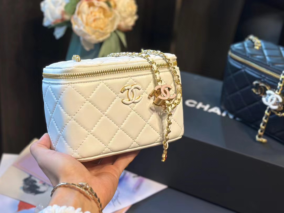 CHANE1 エナメル調節可能なバックルボックスバッグ【50％割引+送料無料】