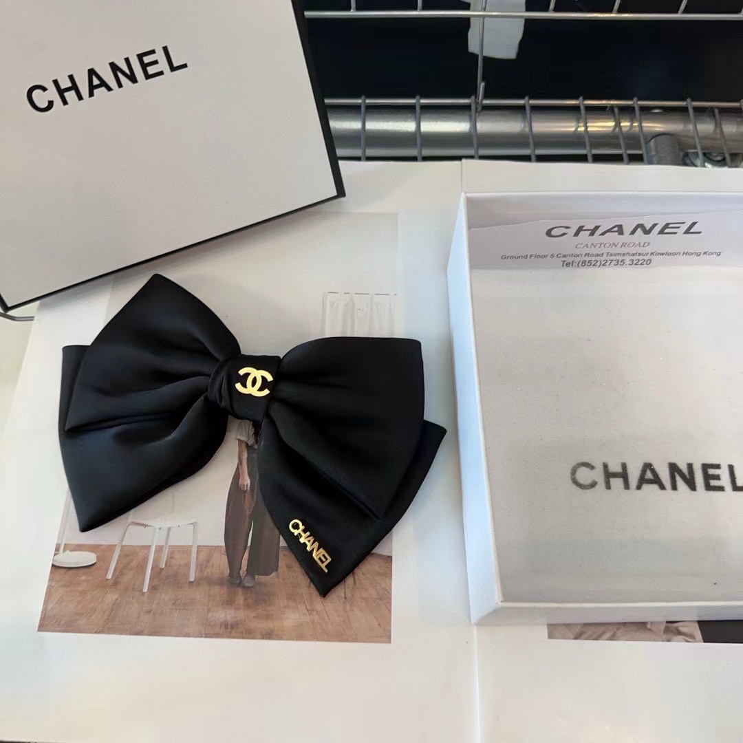 CHANE1 シンプルリボンヘアクリップ【50％割引+送料無料】