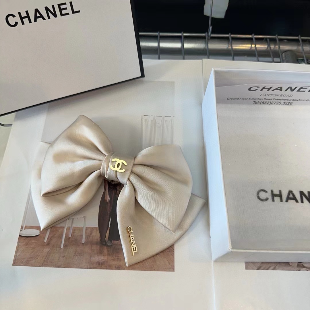 CHANE1 シンプルリボンヘアクリップ【50％割引+送料無料】