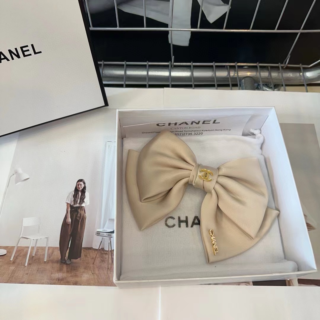 CHANE1 シンプルリボンヘアクリップ【50％割引+送料無料】