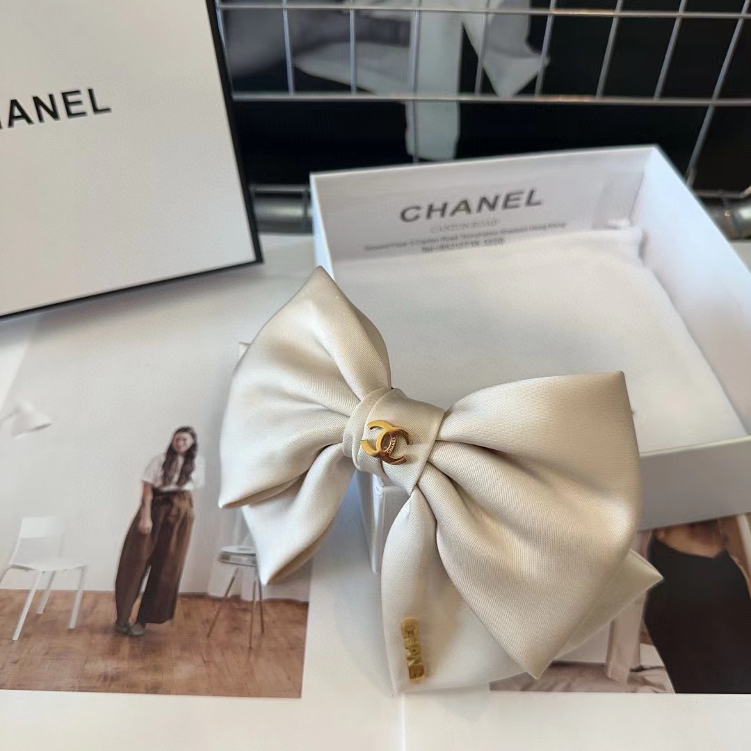 CHANE1 シンプルリボンヘアクリップ【50％割引+送料無料】