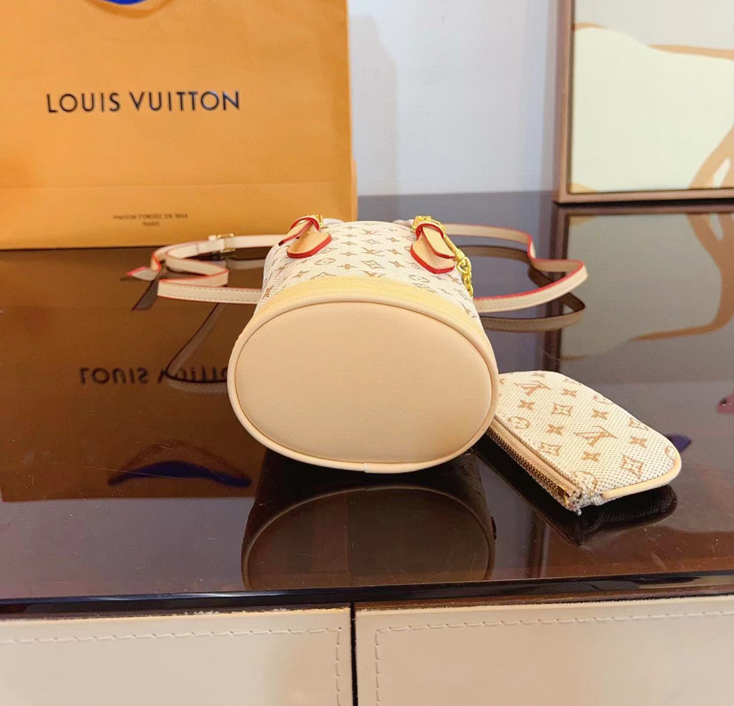 LV キャンバス バケットバッグ【50％割引+送料無料】