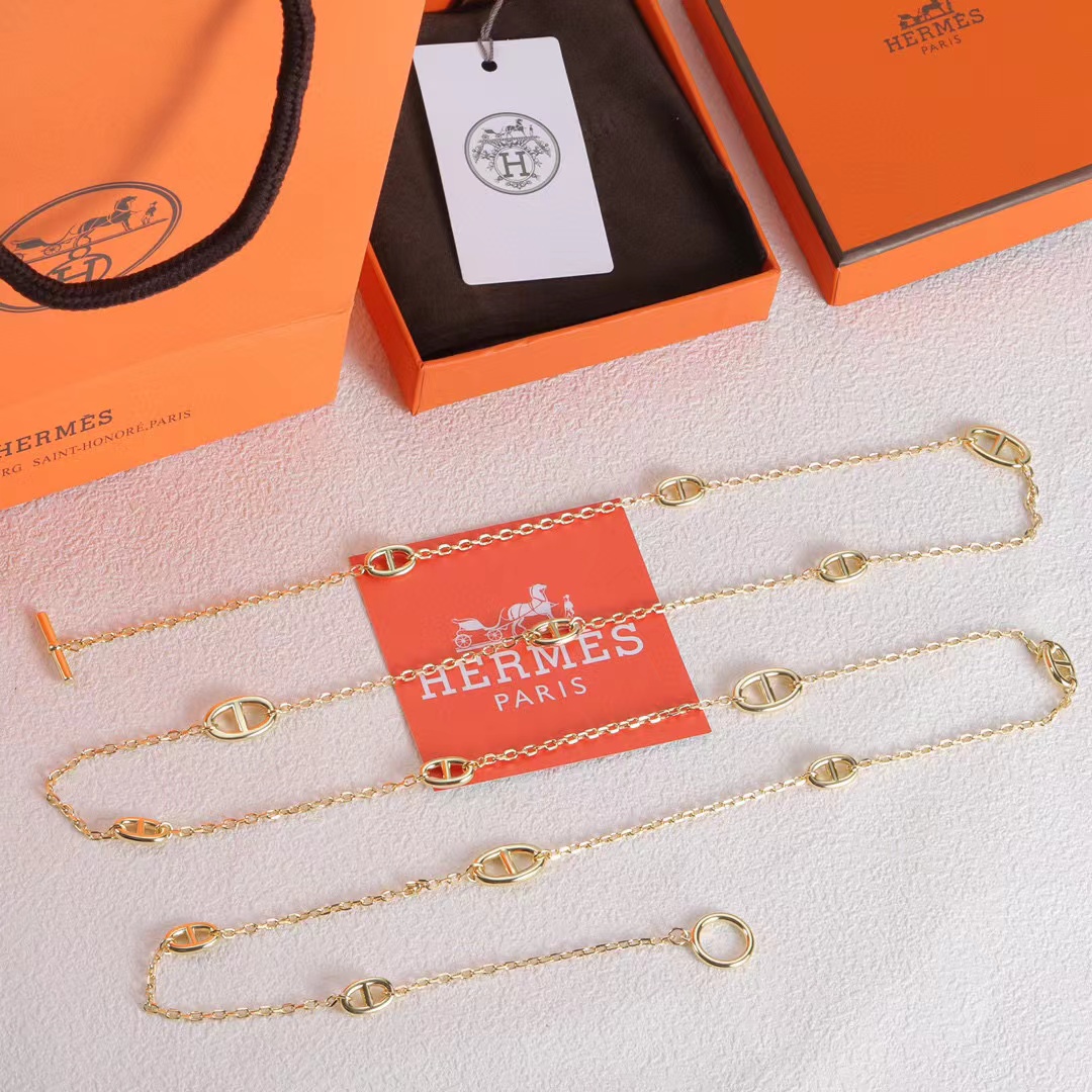 HERME5 豚鼻ネックレス【50％割引+送料無料】