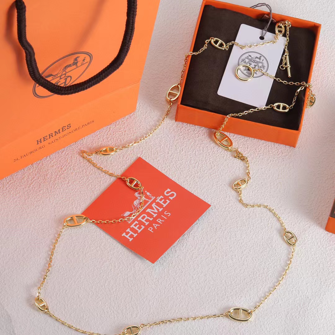 HERME5 豚鼻ネックレス【50％割引+送料無料】