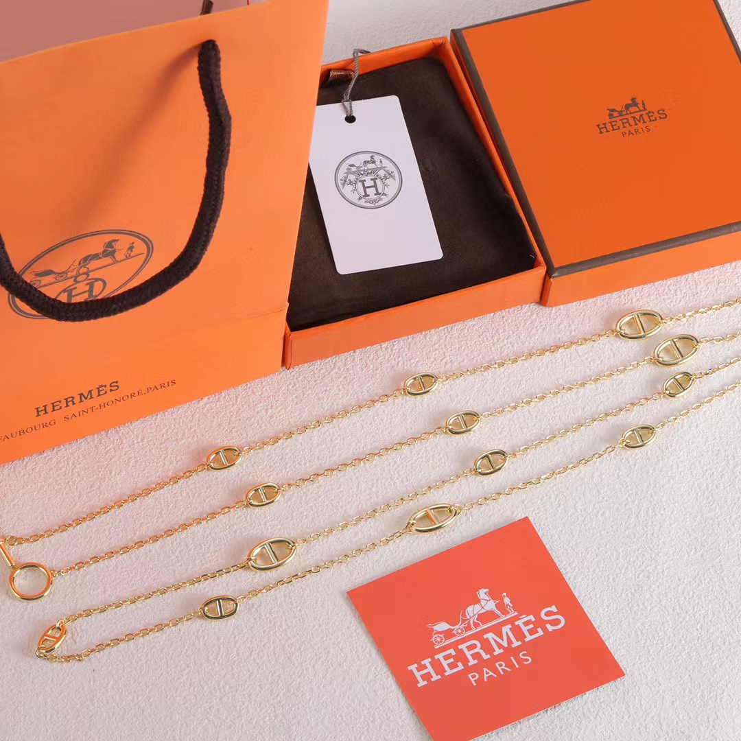 HERME5 豚鼻ネックレス【50％割引+送料無料】