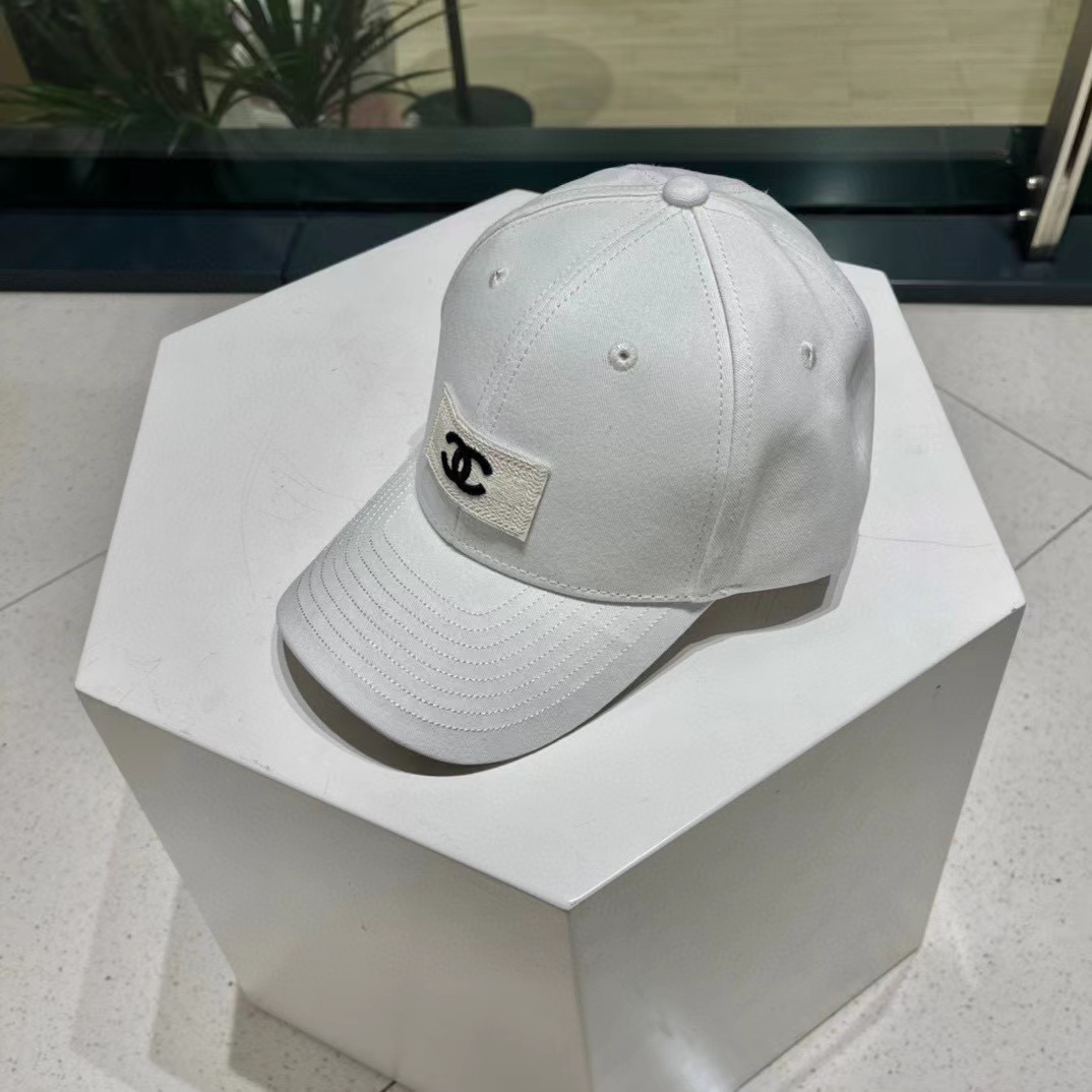CHANE1 シンプルダブルCベースボールキャップ【50％割引+送料無料】