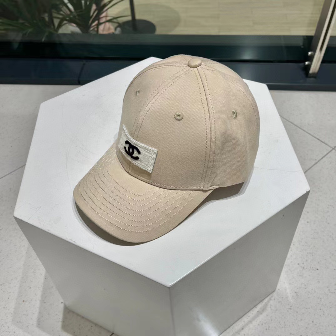 CHANE1 シンプルダブルCベースボールキャップ【50％割引+送料無料】