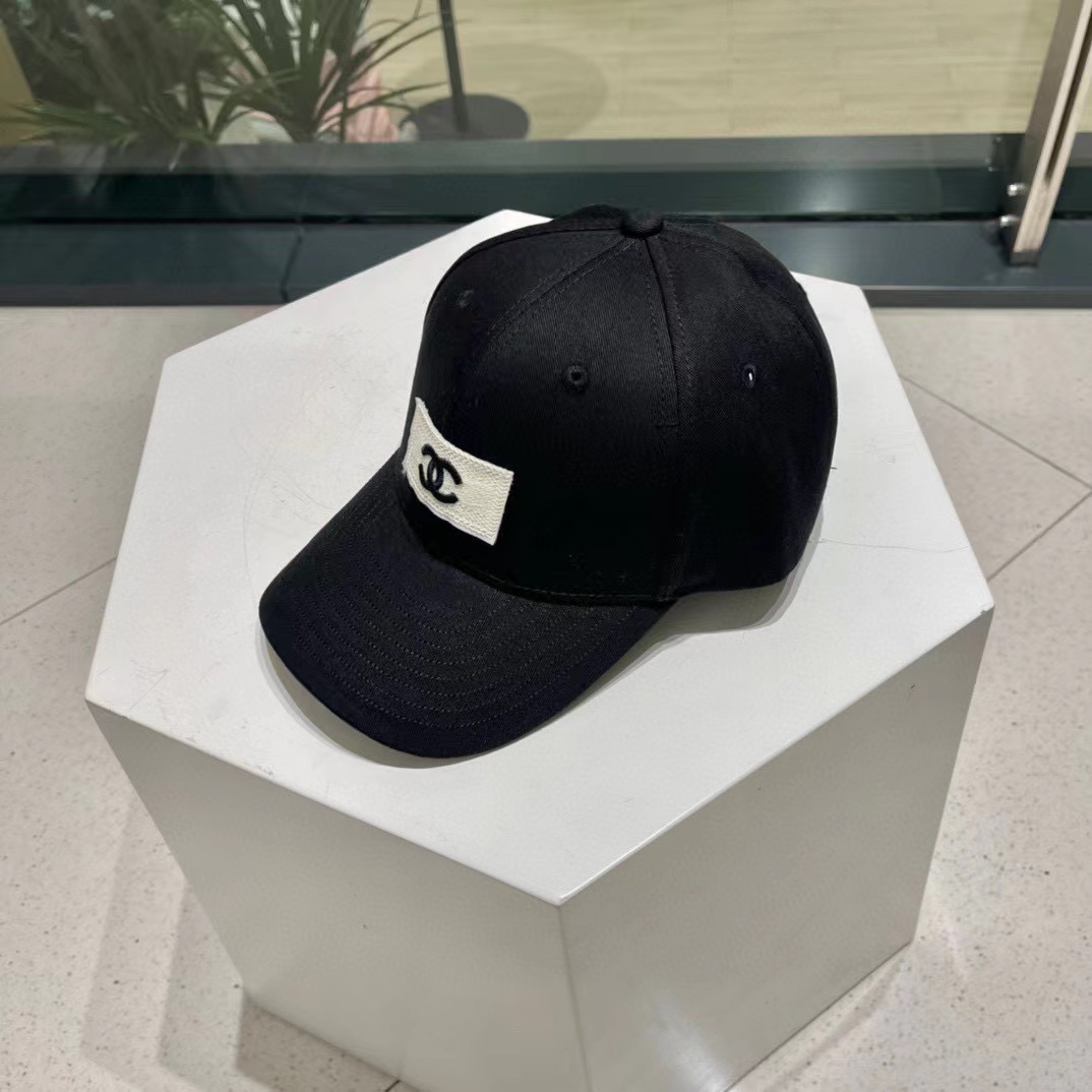 CHANE1 シンプルダブルCベースボールキャップ【50％割引+送料無料】