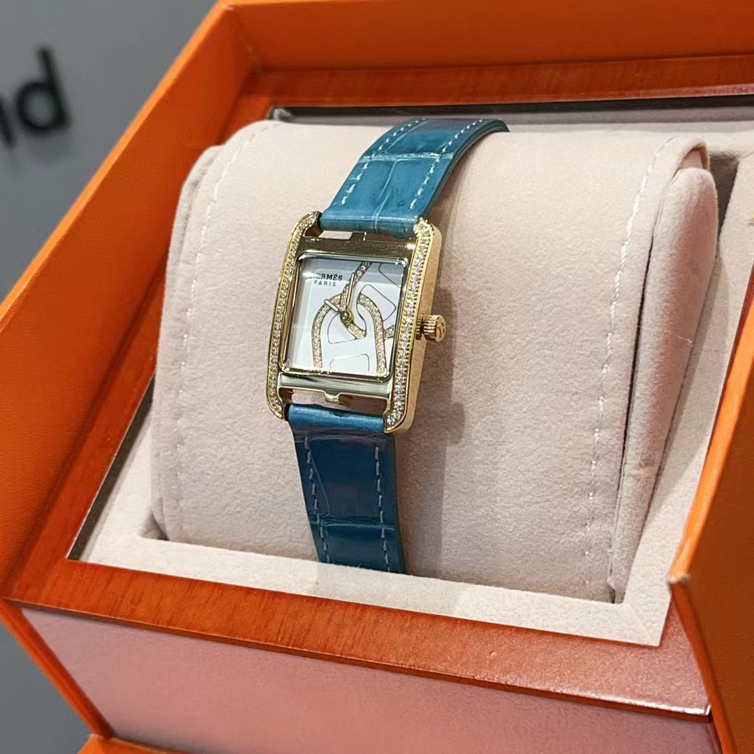 HERME5 高品質ダイヤモンドレディースウォッチ【50％割引+送料無料】