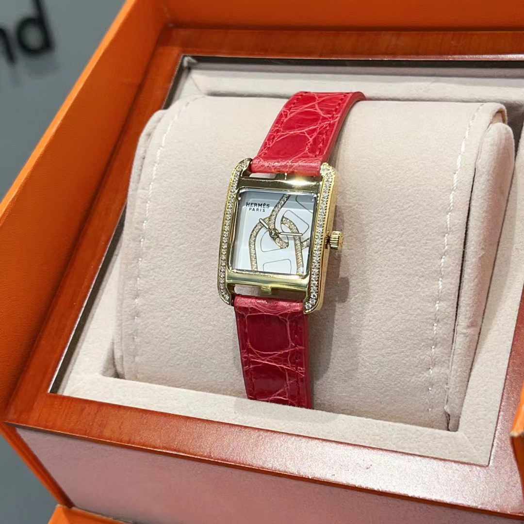 HERME5 高品質ダイヤモンドレディースウォッチ【50％割引+送料無料】