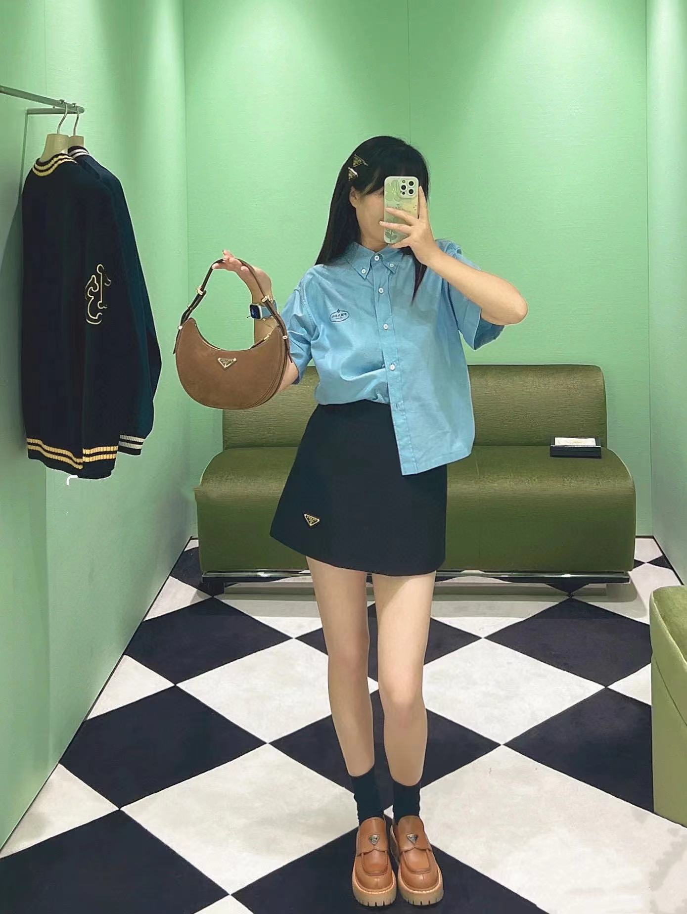 PR4DA スエード脇下バッグ【50％割引+送料無料】