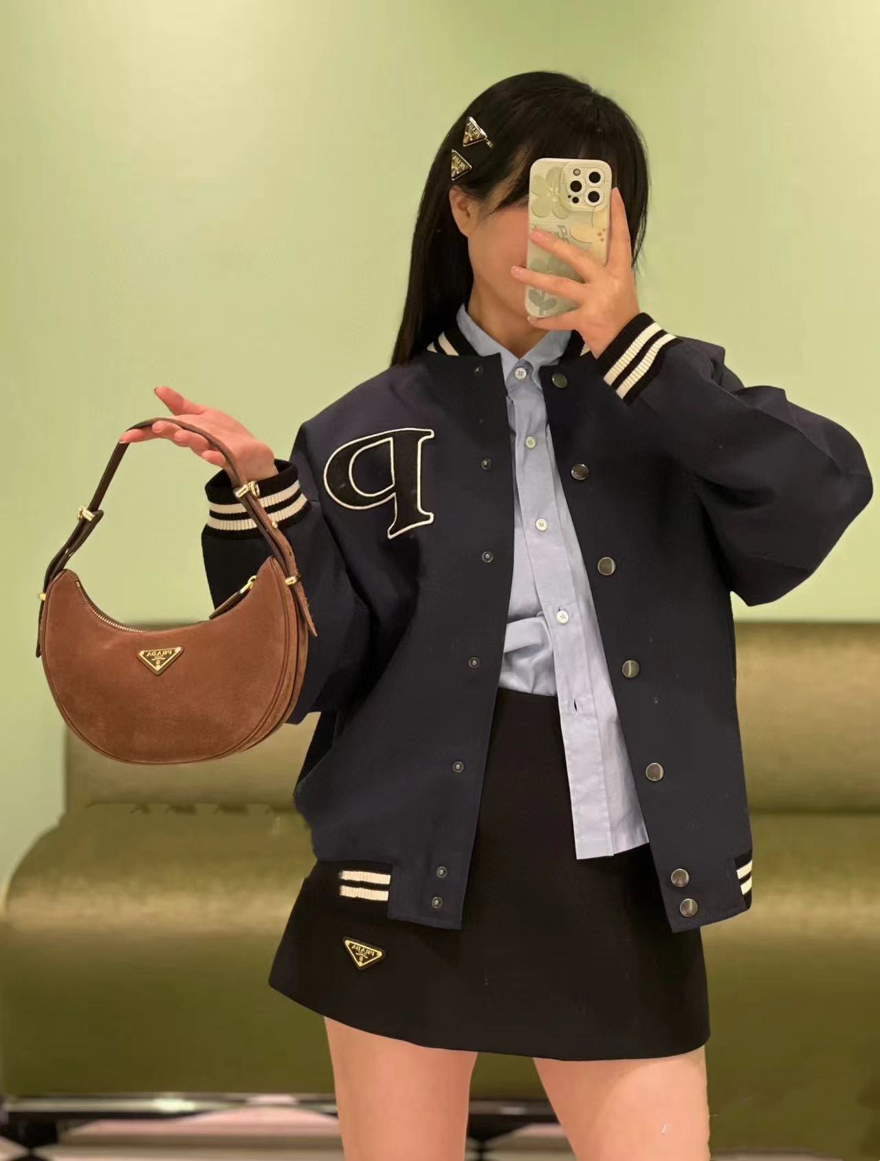 PR4DA スエード脇下バッグ【50％割引+送料無料】