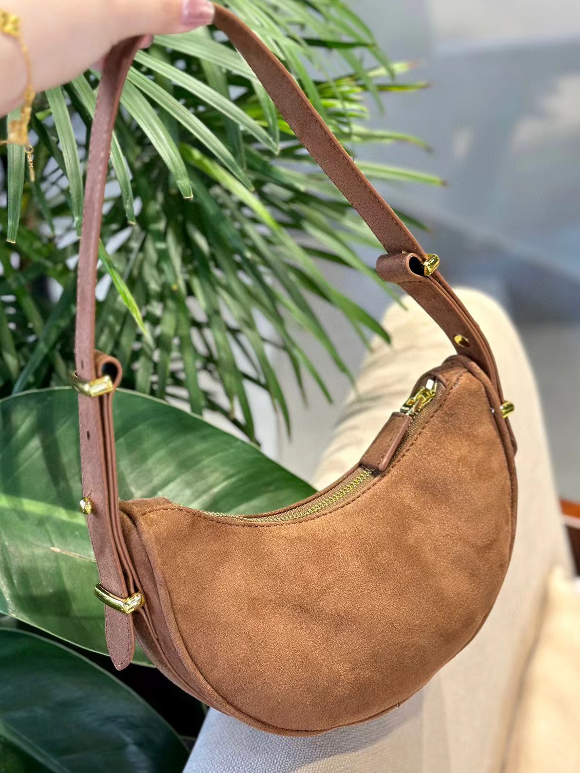 PR4DA スエード脇下バッグ【50％割引+送料無料】