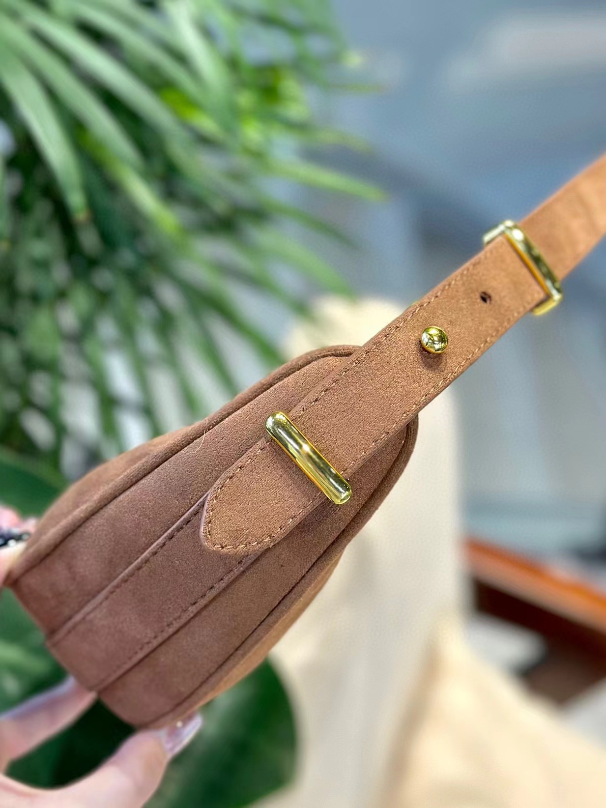 PR4DA スエード脇下バッグ【50％割引+送料無料】