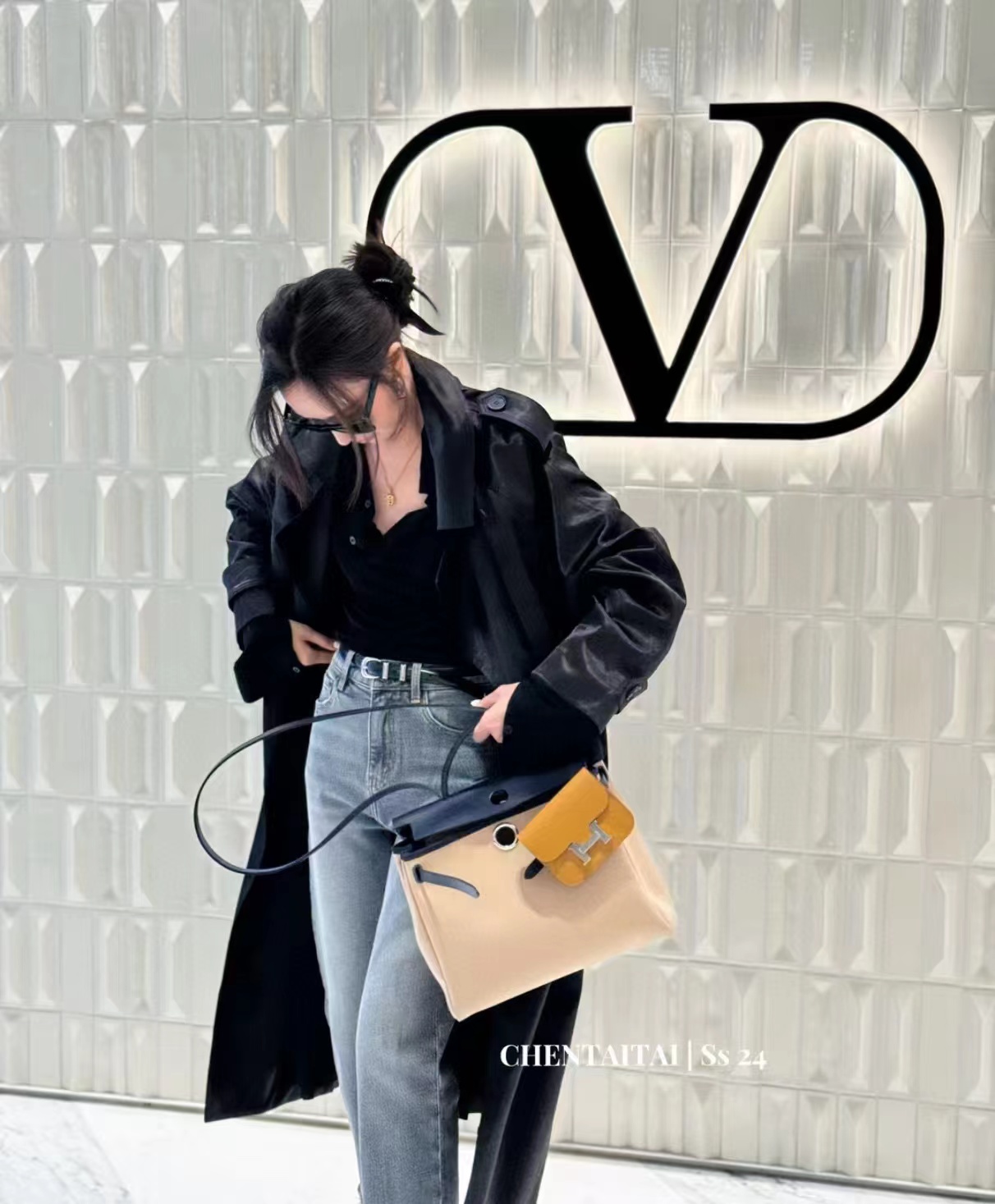 HERME5 hebagキャンバスハンドバッグ【50％割引+送料無料】