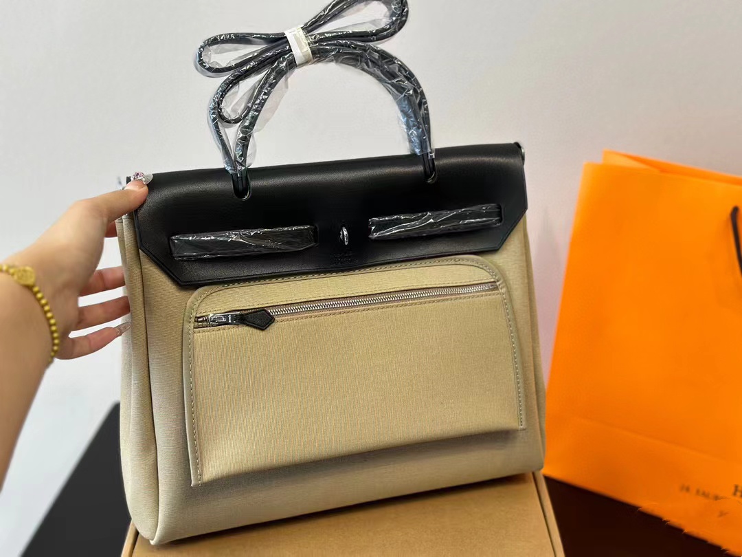 HERME5 hebagキャンバスハンドバッグ【50％割引+送料無料】