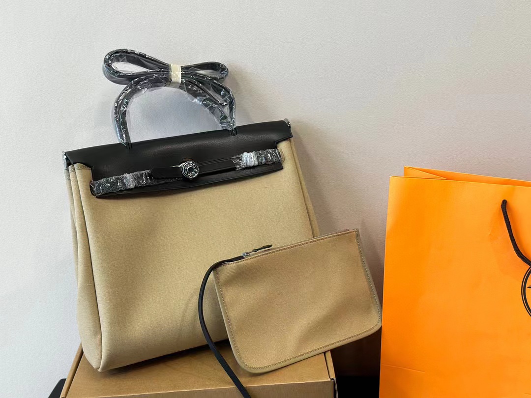 HERME5 hebagキャンバスハンドバッグ【50％割引+送料無料】