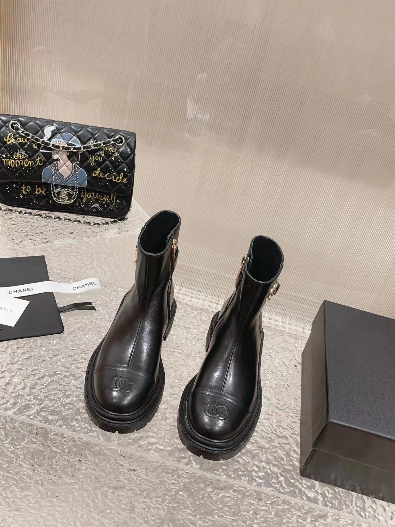 CHANE1 高品質人気ショートブーツ【50％割引+送料無料】