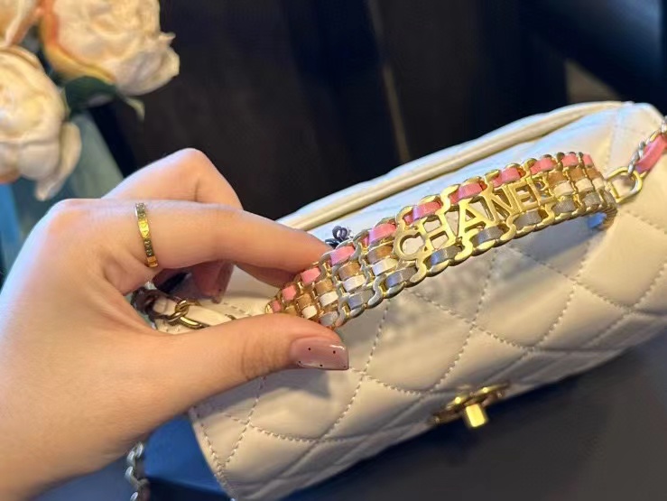 CHANE1 中空カラフルな織りハンドル ハンドバッグ【50％割引+送料無料】