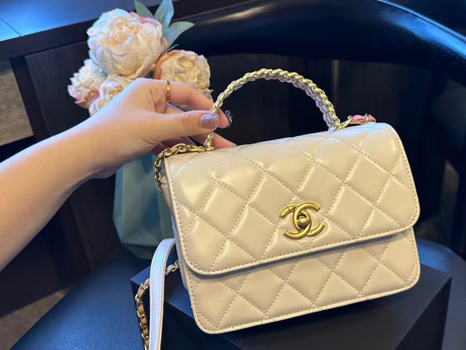 CHANE1 中空カラフルな織りハンドル ハンドバッグ【50％割引+送料無料】