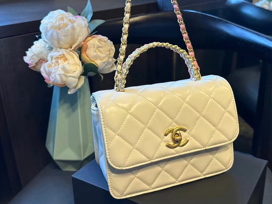 CHANE1 中空カラフルな織りハンドル ハンドバッグ【50％割引+送料無料】