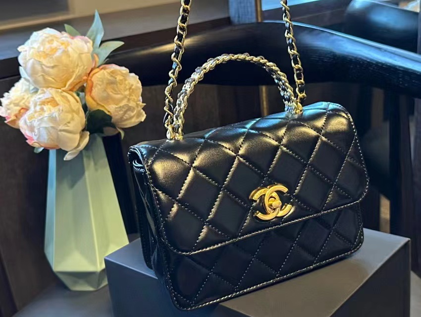 CHANE1 中空カラフルな織りハンドル ハンドバッグ【50％割引+送料無料】