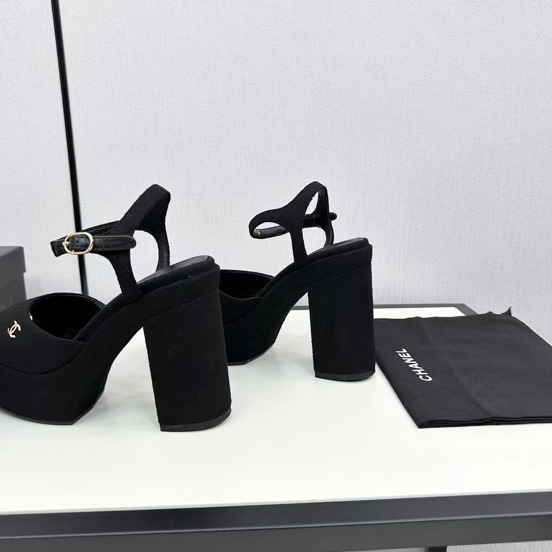 CHANE1 高品質ダブル C シンプルハイヒール【50％割引+送料無料】