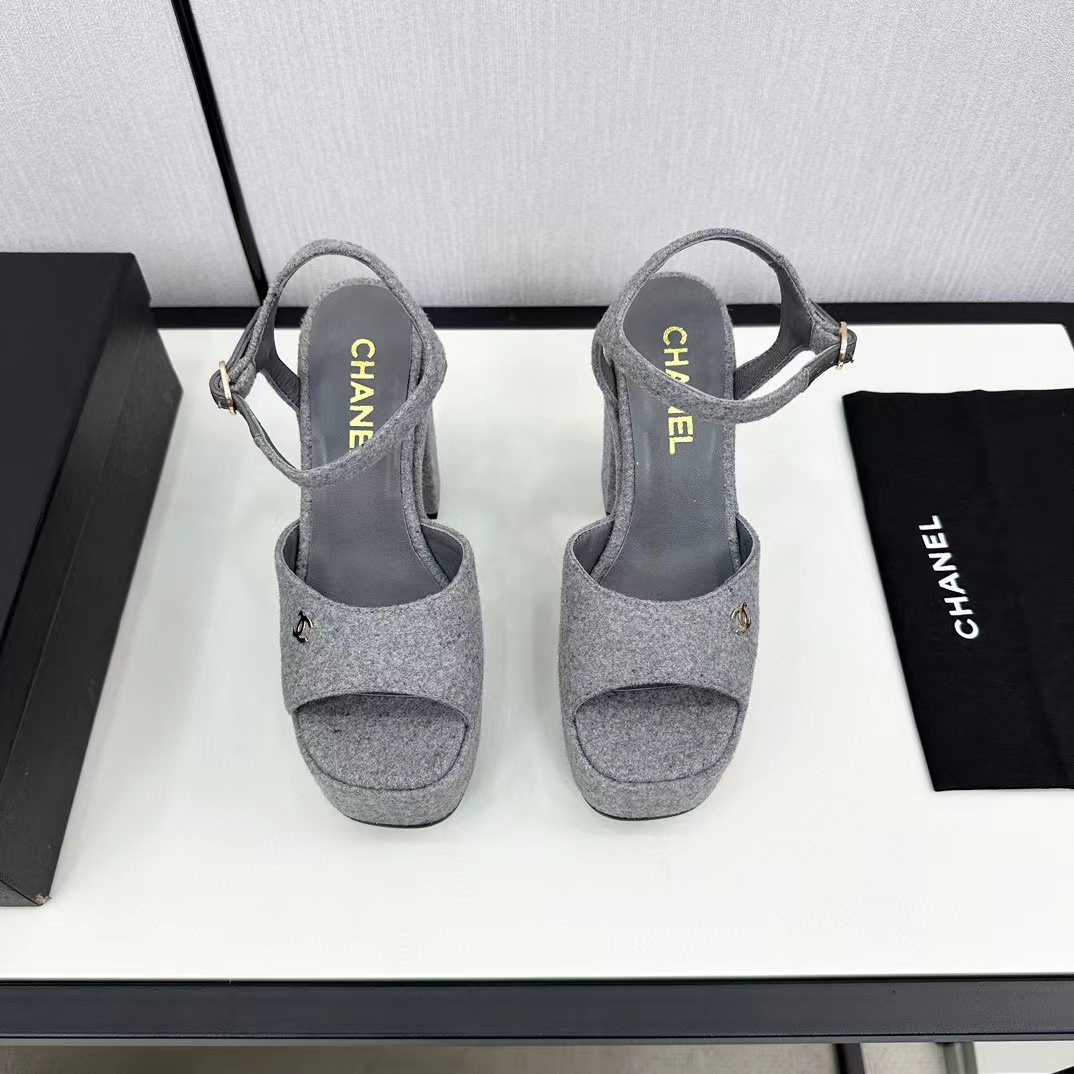 CHANE1 高品質ダブル C シンプルハイヒール【50％割引+送料無料】