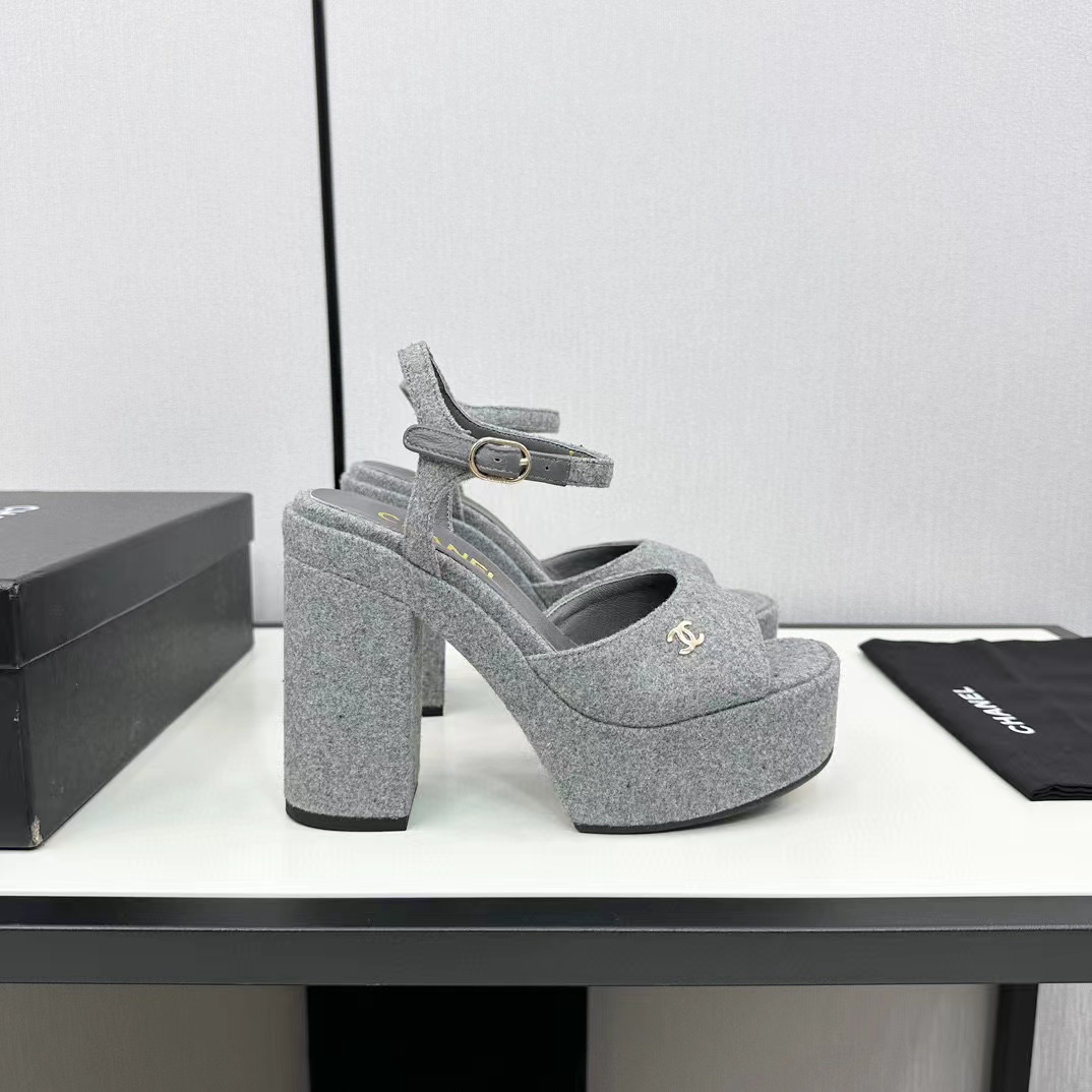 CHANE1 高品質ダブル C シンプルハイヒール【50％割引+送料無料】